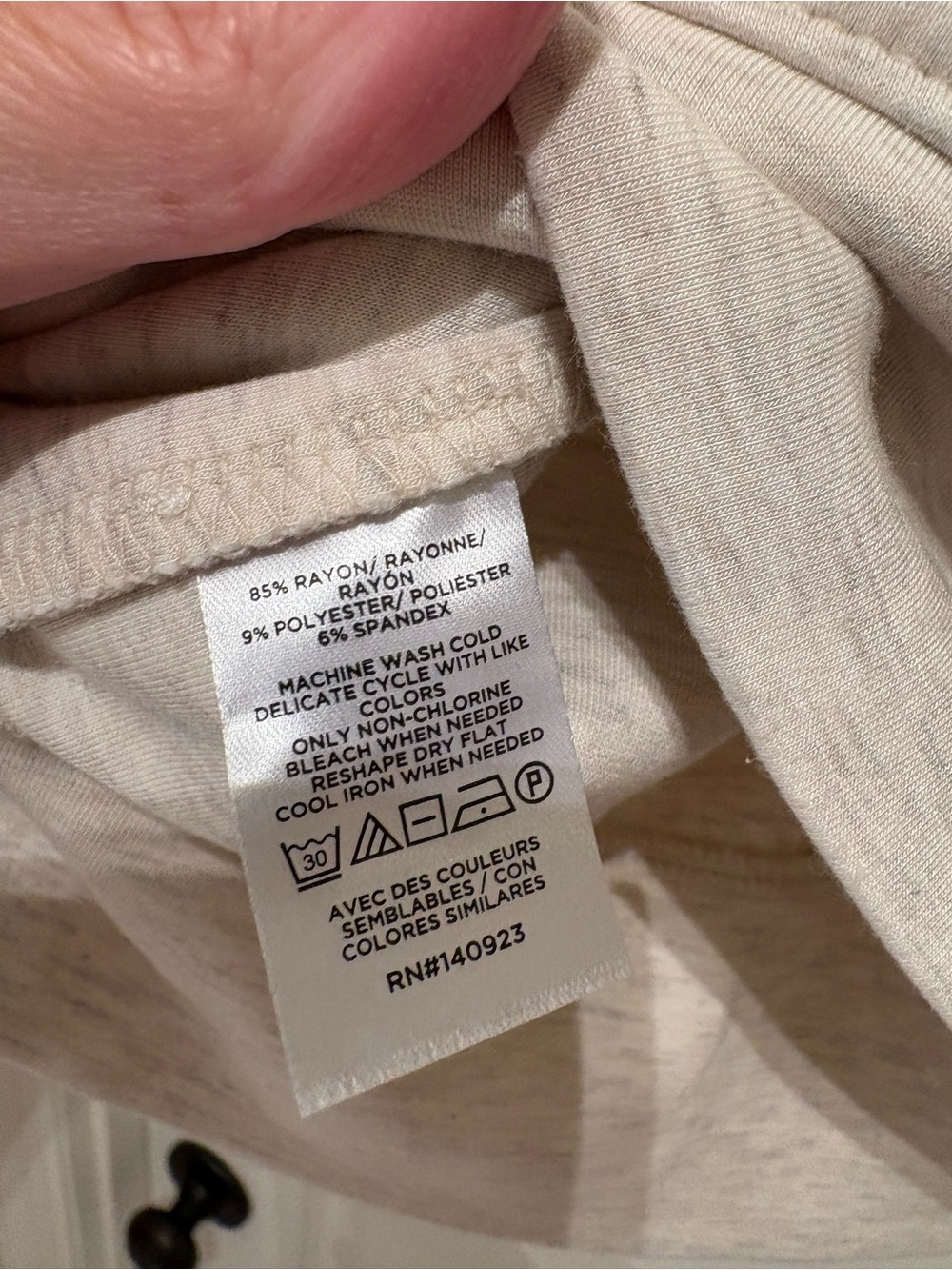 Women’s Lou & Grey (Loft) scubasoft half zip sweatshirt size M - Picture 5 of 7